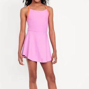 Kids Pink and Orange Dress